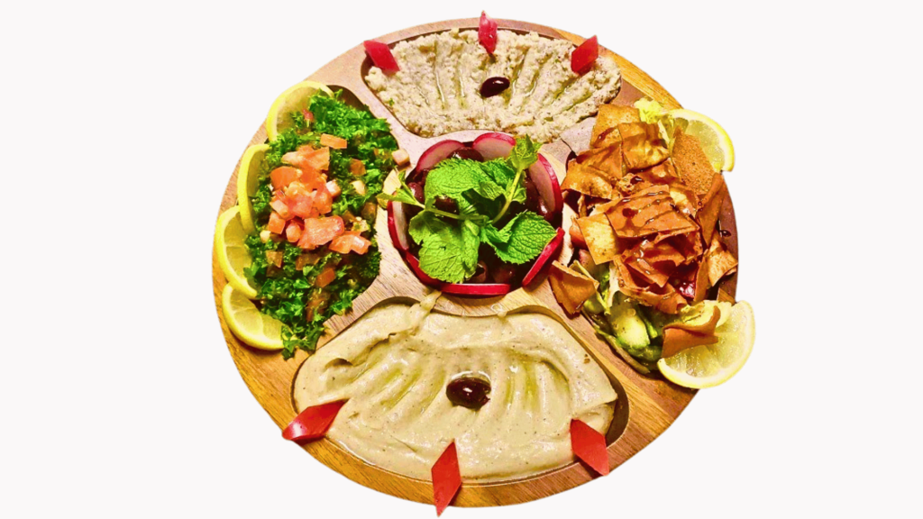 mixed appetizer the best mediterranean cuisine in oakville by zara's bbq
